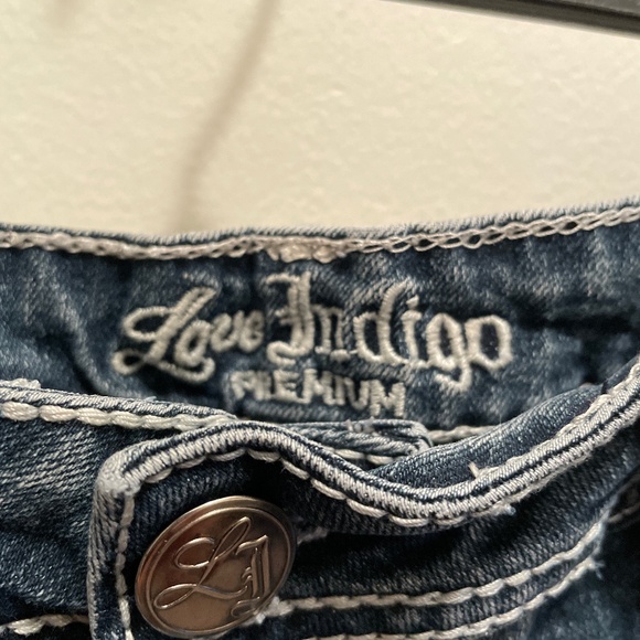 Love Indigo Premium capris - Picture 4 of 6